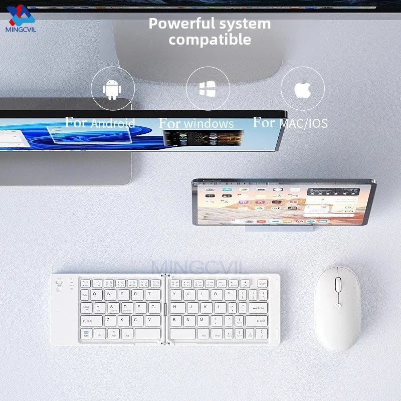 PocketFold Mini Foldable Bluetooth Keyboard